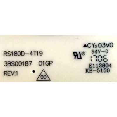 FUENTE DE PODER PARA TV RCA / NUMERO DE PARTE RS180D-4T19 / 3BS00187 / RS180D / RS180D4T19 / MODELOS RTU6549 / RTU6549 A1612 - Imagen 3